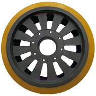 Hydraulic Machine Ton Heavy Force 2 Wheel Forward Moving Tire Electric Support Forklift Load-Bearing