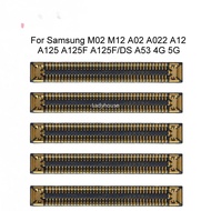 5/100pcs 78Pin LCD Display Screen FPC Connector On MainBoard For Samsung Galaxy M02 M12 A02 A022 A12