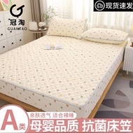 Taiwan Ready Stock Class A Antibacterial Quilted Extra Thick Bed Bag Four Seasons Universal Student 