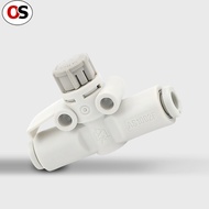 OS AS1002F Pneumatic Air fittings AS2002F throttle valve  AS2052F Quick Joint AS3002F-06 08 Control
