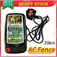 WSS SUNRINSE AC 240V Fence 10km AC ELECTRIC FENCE ENERGIZER