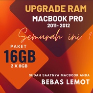 Upgrade Ram 16GB Macbook Pro 2011 2012 Macbook Lemotbebas
