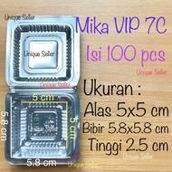 [Isi100] Mika VIP 7C Size 5.8x5.8 cm Mika Cake Box Mega VIP 7C/ Mika Mega VIP 7 C/ Mika Cake Box Tra