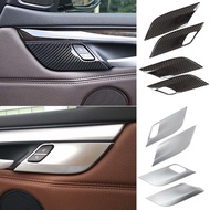 Car Styling Safety Door Lock Handle Bowl Cover Decorative Panel Sequins Fit For BMW X5 F15 X6 F16 20