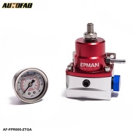 AUTOFAB - Universal Injected Bypass Adjustable Fuel Pressure Regulator FPR For Honda Civic BMW Mini 