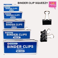 BINDER CLIP SQUEEZY BC-105 / BC-107/ BC-111/ BC-155/ BC-200 BC-260 xxc