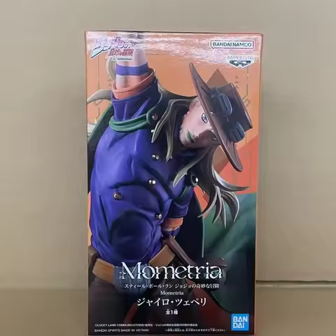 Original BANDAI Banpresto Anime JoJo’s Bizarre Adventure Steel Ball Run Gyro Zeppeli Mometria Action