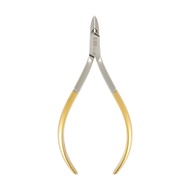 Nghia Gold Plated Leather Picker, Nghia D666 Cutting Pliers, Nghia D666 Cuticle Nipper Full Jaw Plie