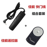 Suitable for Canon EOS 500D 600D 70D 80D 90D SLR Camera Accessories Shutter Cable+Remote Control