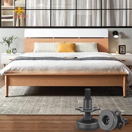 4PCS Adjustable Leveling Feet 3/8in-16 Thread Black Furniture Legs Cupboard Feet for Cabinets Or Tab