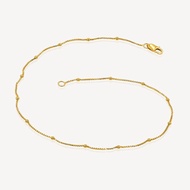 916 Gold Gleamstep Anklet