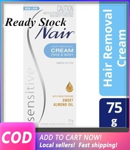 【  HOT SALES  】 Ready Stock EXP 012028 Nair Hair Removing Cream Sensitive Skin 75g (From Australia)