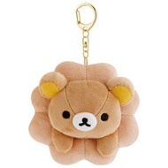 鬆弛熊 啡熊甜甜圈 X Mister Donut 款 毛公仔掛飾吊飾 [平行進口]