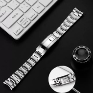 Solid stainless teel watchband For Rolex Daytona Oyster 21mm 20mm Perpetual Submariner for NH35 Watc
