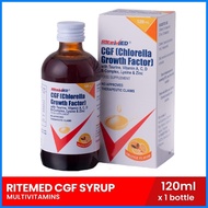 ✑ ⏆ ◤ RITEMED CGF Multivitamins Syrup 120ml (Food Supplement for Kids)