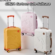 GINZA Cartoon Luggage Box Cute Suitcase Boarding Case Travel Storage Box Portable Luggage Organiser 