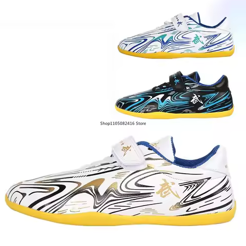 Professional Men Woman Martial Arts Shoe Top Quality Taekwondo Shoe Designer Breath Wushu Taichi Sho