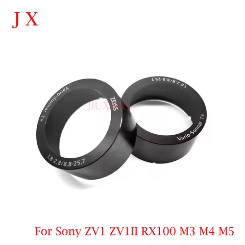 For Sony ZV1 ZV1II RX100 M3 M4 M5 Lens Parameter Circle Replacement Camera Front Lens Mount Connecti