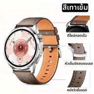 HANNUO | สายนาฬิกาหนังสำหรับธุรกิจสูงสุด Huawei gt6/gt5