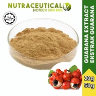 [20 g | 50 g] Guarana Extract Powder/Serbuk Ekstrak Guarana | HALAL | Food Grade