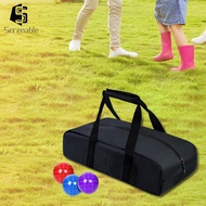 [Serenable] Bocce Ball Storage Bag Carrying Bag Portable Water Resistant Bocce Ball Case for