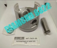 PISTON & PIN & CLIP 40HP 66T-11631-00 SUKU CADANG MESIN TEMPEL/SPAREPART OUTBOARD/ PISTON & PIN & CL