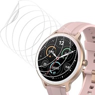 BYPGO Smart Watch Screen Protector, Full Coverage TPU Clear Film Compatible for DR06 1.27 Inches Sma