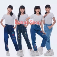 Celana jeans anak perempuan Fading Style