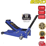 Esko EK-J3075L Low Profile Floor Jack 3 Ton|Jack Kereta|Jack Buaya (Heavy Duty)