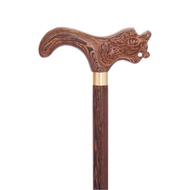 Log Walking Cane Wholesale Wenge Civilization Red Sandalwood Three-Section Walking Cane Ebony Walkin