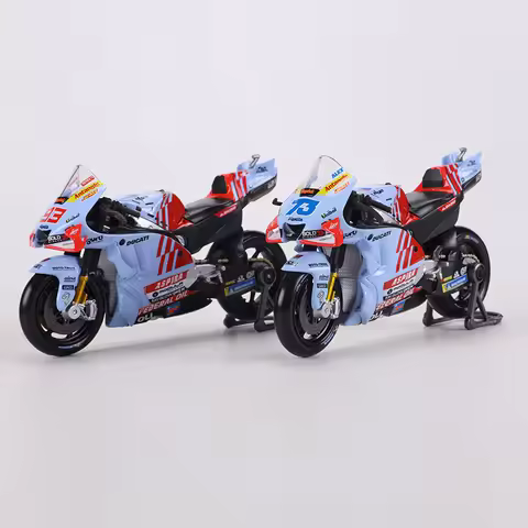 Maisto 1:18 Ducati Team Gresini Racing MotoGT Season 2024 73# 93# Motorcycle Model Toys Collectible 