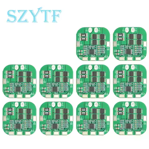 1-10pcs 4S 14.8V / 16.8V 20A Peak Li-ion BMS PCM Battery Protection Board Bms Pcm For Lithium LicoO2
