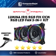 <FAST DELIVERY> AVF GAMING FREAK LUMINA IRIS FIX RGB LED Fan (GF-IRFIX-KIT) 120MM FAN CASING INVASIO