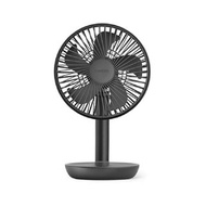 LUMENA STAND 3Z USB桌上型擺頭隨行風扇-深灰