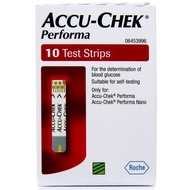 Accu Chek Performa Test Strips 10's