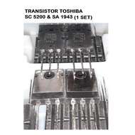 TOSHIBA TRANSISTOR SC 5200 & SA 1943