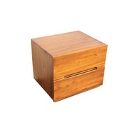 【吉迪市100%全柚木家具】RPNA007 簡約方型柚木床頭櫃 邊桌 櫃子