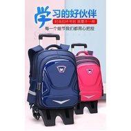 TOYS STREET (TSSB2301) Trolley School Bag Primary Kids School Bag Beg Sekolah Roda Tarik Budak