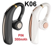 Tai phone bluetooth V4.2 cao cấp K06 - Có tăng giảm âm lượng trên tai nghe
