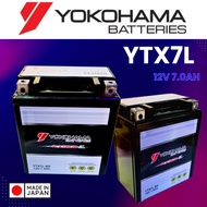 YTX7L BATTERY GEL YOKOHAMA YAMAHA R25 SCORPIO HONDA NX250 CBR250 VT250 KAWASAKI ZZR KLX150 NINJA250 BENELLI RSF150