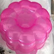 Acuan jelly/ cake plastic ( blue) jelly mould