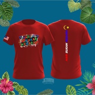 💥❗❗BEST OFFER❗❗💥 T-Shirt Hari Sukan Negara Jersey Microfibre
