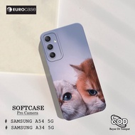 HP Samsung Galaxy A54 5G / Samsung Galaxy A34 5G Phone Case - Fashion Cat Case - Latest Samsung A54 