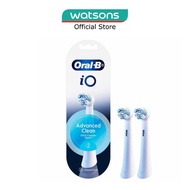 ORAL-B iO Advanced Clean Electric Toothbrush Replacement Brush Head White 2s