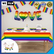 Pride Month Decoration Set LGBT Rainbow Balloons LOVE Banner Sign + Balloon