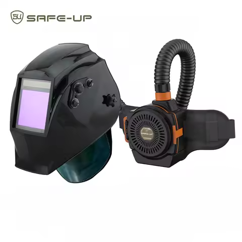 PAPR Auto Darkening Welding Helmet Air Purifying Respirator High Power Electric Filtered Air Profess