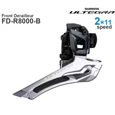 SHIMANO ULTEGRA R8000 2x11v Front Derailleur FD-R8000-B Clamp Band Mount / FD-R8000-F -Brazed-On Mou