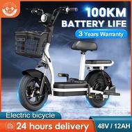 Passion【READY STOCK】2024 New Electric bike Adult Murah 2 seat Basikal Elektrik  Dewasa Murah Electric Bicycle Adult