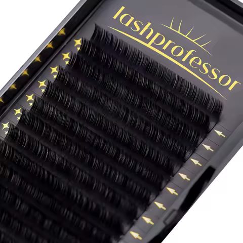 Lashprofessor 16Rows C/CC/D/DD Individual False Lash Extension Matte Russian Volume Soft Silk Eyelas