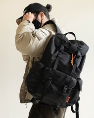 戶外機能風大容量傘兵包17吋筆電獨立收納雙肩包